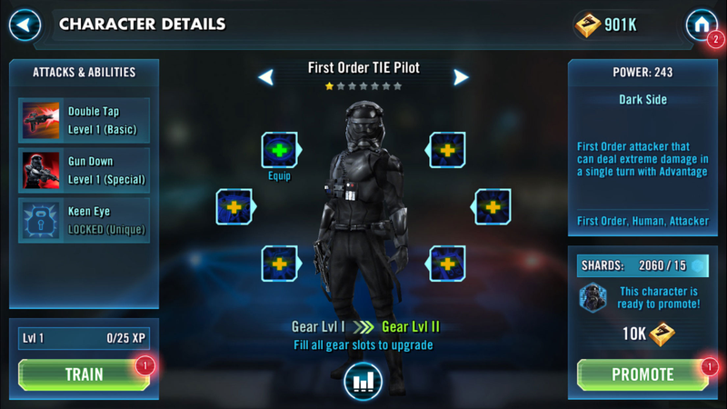 Illustration for article titled How Stars Wars Mobile Games Are Celebrating The Force Awakens